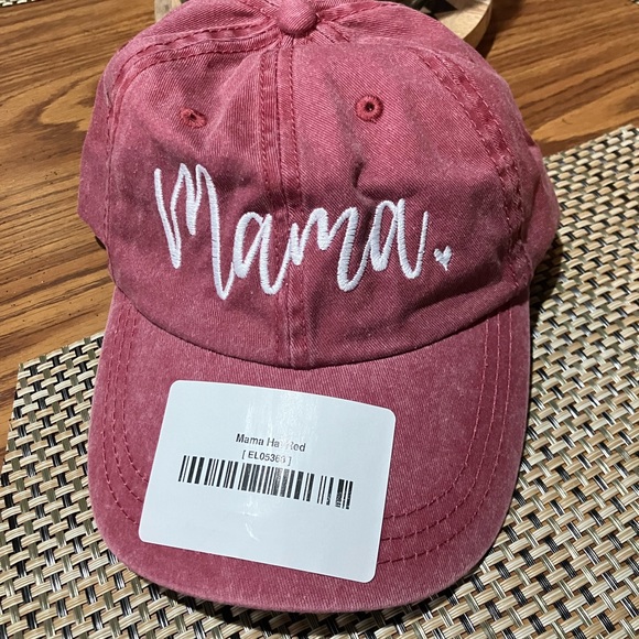 Hat with Embroidered Mama - Picture 1 of 3